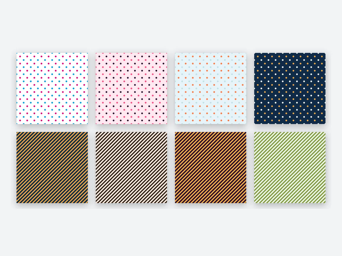 8 free seamless patterns