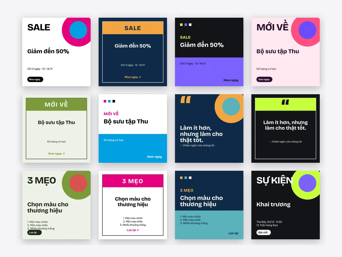 30 social media post templates